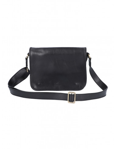 Dámská italská kožená kabelka Cristina Rui Serena jednoduchá středně velká