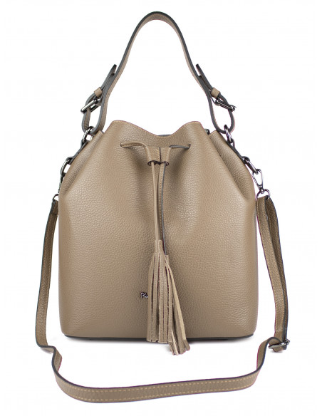 Dámská kožená kabelka/vak Pierre Cardin Monique