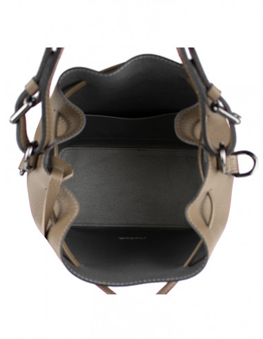 Dámská kožená kabelka/vak Pierre Cardin Monique