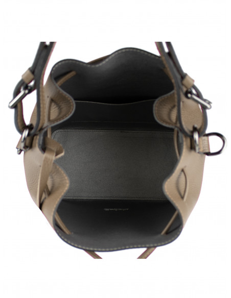 Dámská kožená kabelka/vak Pierre Cardin Monique