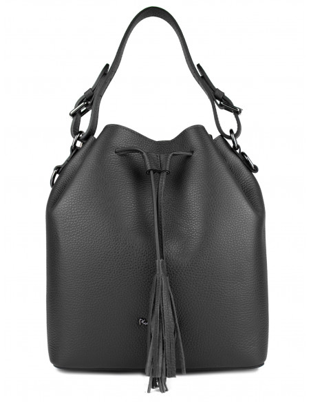 Dámská kožená kabelka/vak Pierre Cardin Monique