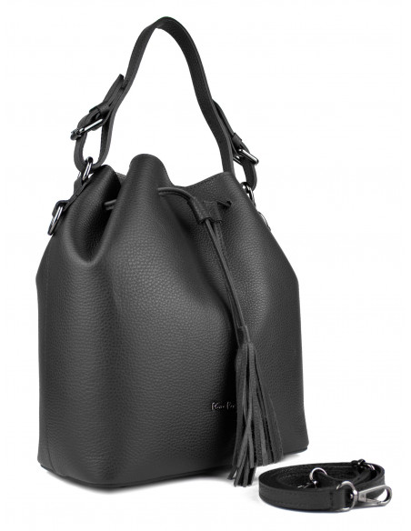 Dámská kožená kabelka/vak Pierre Cardin Monique