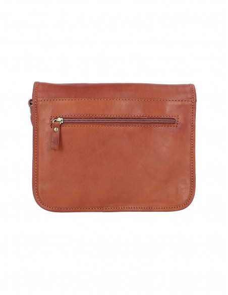 Dámská italská kožená kabelka Cristina Rui Serena jednoduchá středně velká