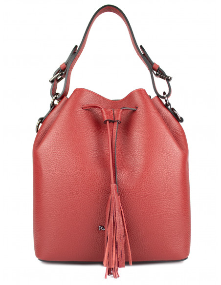 Dámská kožená kabelka/vak Pierre Cardin Monique