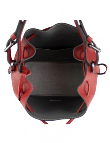 Dámská kožená kabelka/vak Pierre Cardin Monique