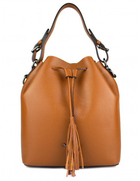 Dámská kožená kabelka/vak Pierre Cardin Monique