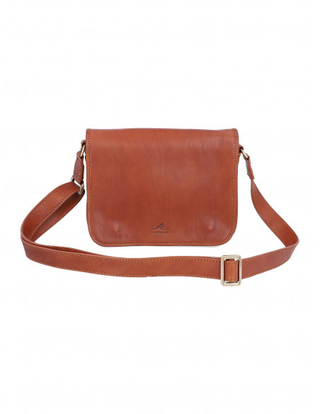 Dámská italská kožená kabelka Cristina Rui Serena jednoduchá středně velká