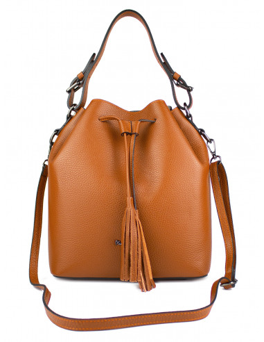 Dámská kožená kabelka/vak Pierre Cardin Monique