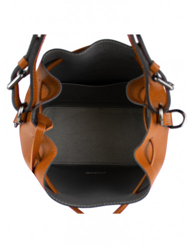 Dámská kožená kabelka/vak Pierre Cardin Monique