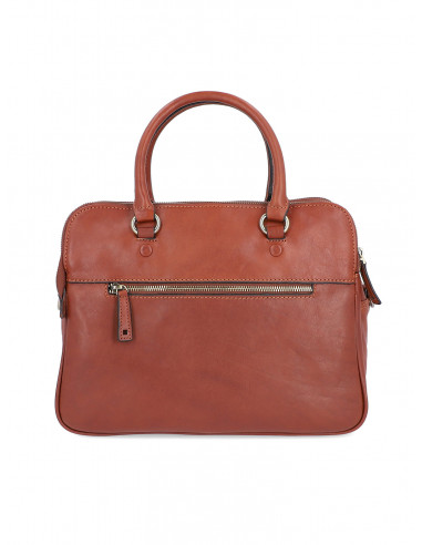 Dámská italská kožená kabelka Cristina Rui Vanessa hnědá