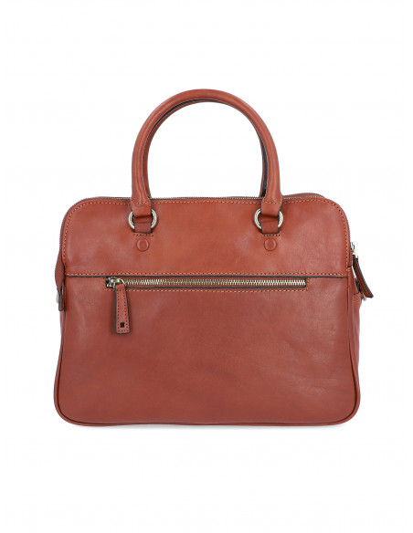 Dámská italská kožená kabelka Cristina Rui Vanessa hnědá