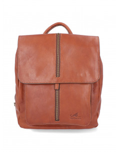 Dámský kožený batoh Cristina Rui Elena s ozdobným zipem