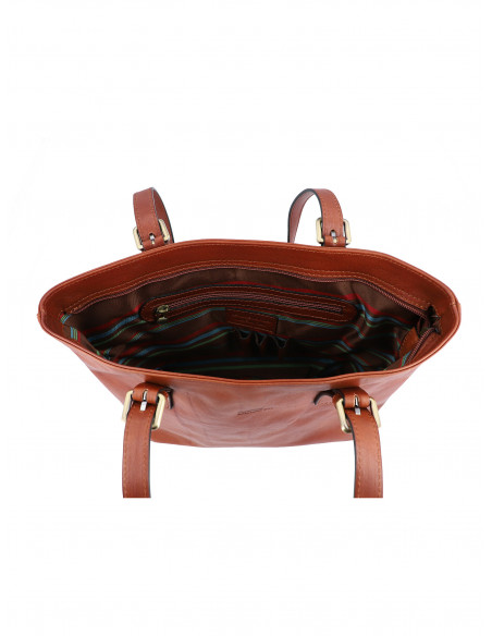 Dámská italská kožená kabelka Cristina Rui Claudia na rameno