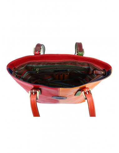 Dámská italská kožená kabelka Cristina Rui Claudia na rameno