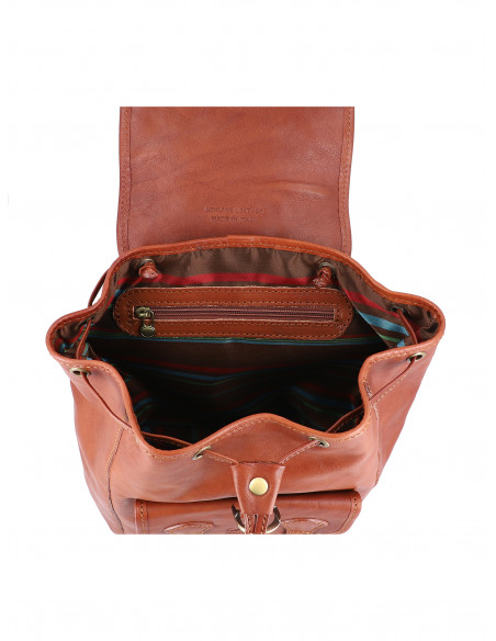 Kožený batoh Cristina Rui Enrico z italské kůže