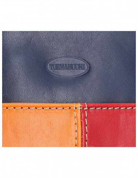 Dámská italská kožená crossbody kabelka Cristina Rui Piacenza