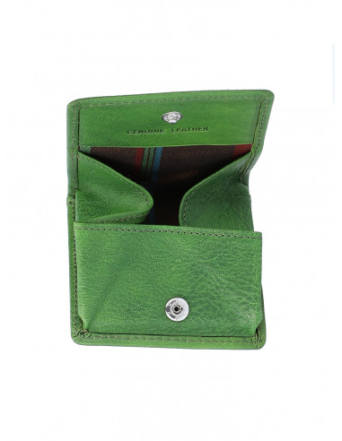 Kožená peněženka na mince Cristina Rui ml1046 z italské kůže