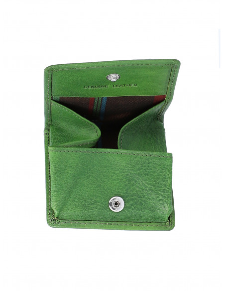 Kožená peněženka na mince Cristina Rui ml1046 z italské kůže