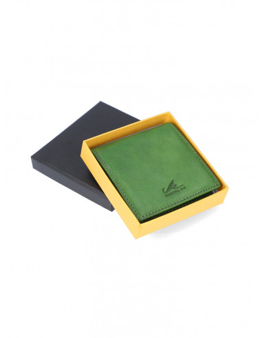 Kožená peněženka na mince Cristina Rui ml1046 z italské kůže