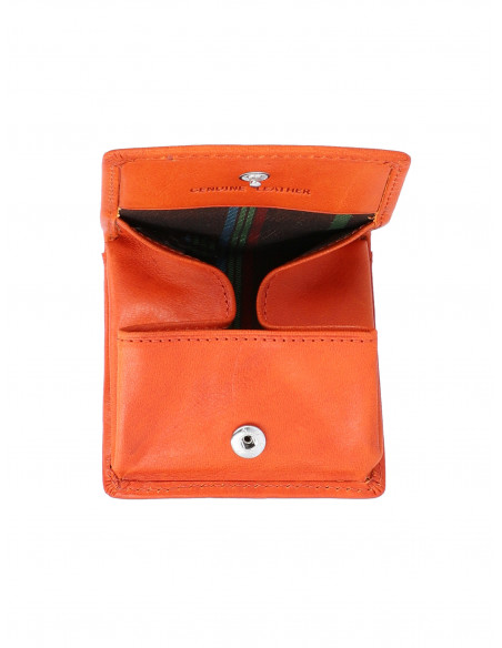 Kožená peněženka na mince Cristina Rui ml1046 z italské kůže