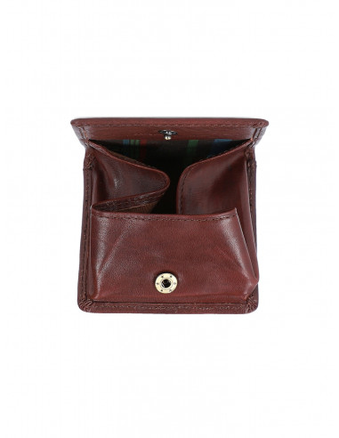 Kožená peněženka na mince Cristina Rui ml1046 z italské kůže