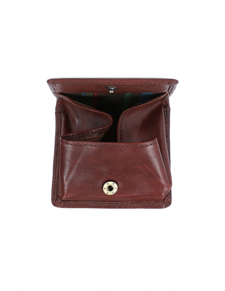 Kožená peněženka na mince Cristina Rui ml1046 z italské kůže