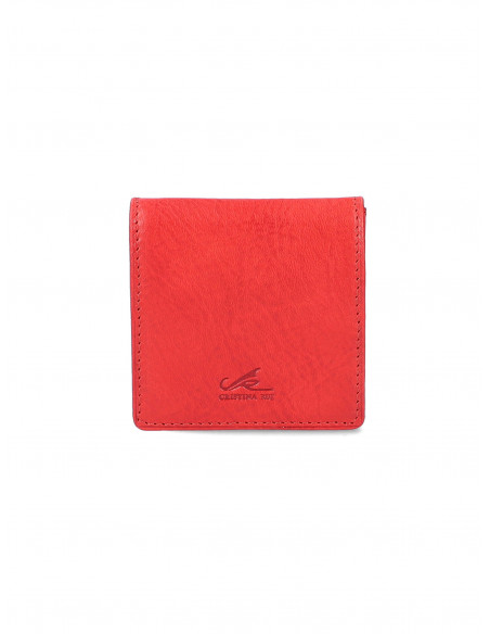 Kožená peněženka na mince Cristina Rui ml1046 z italské kůže