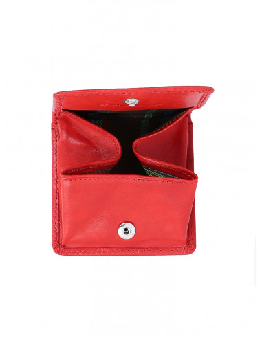 Kožená peněženka na mince Cristina Rui ml1046 z italské kůže