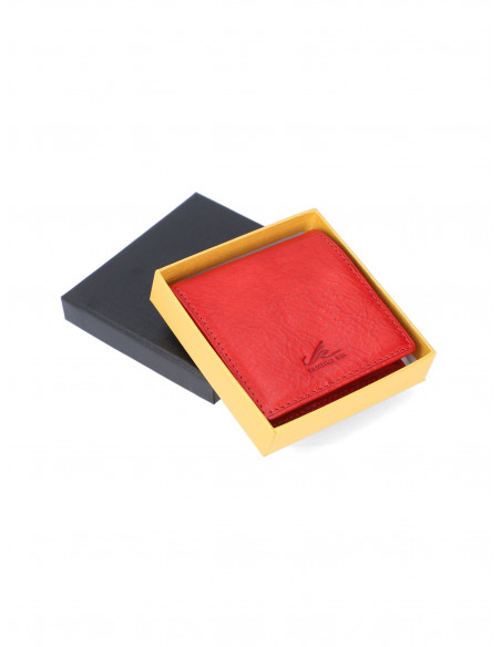 Kožená peněženka na mince Cristina Rui ml1046 z italské kůže