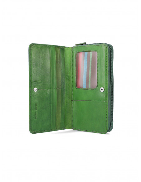 Kožená peněženka Cristina Rui ml1069 z italské kůže