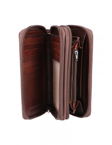 Kožená peněženka Cristina Rui ml1071 z italské kůže