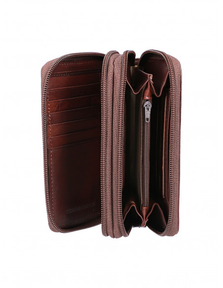 Kožená peněženka Cristina Rui ml1071 z italské kůže