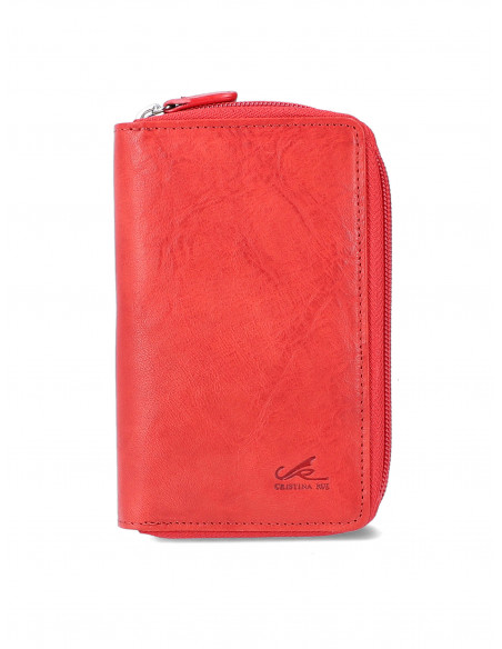 Kožená peněženka Cristina Rui ml1071 z italské kůže