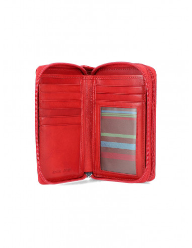 Kožená peněženka Cristina Rui ml1071 z italské kůže