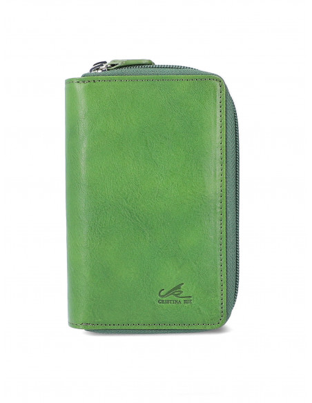 Kožená peněženka Cristina Rui ml1071 z italské kůže