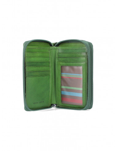 Kožená peněženka Cristina Rui ml1071 z italské kůže