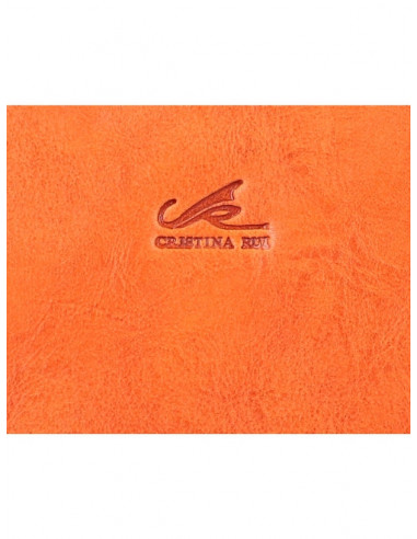 Kožená peněženka Cristina Rui mb06 oranžová, žlutá, zelená