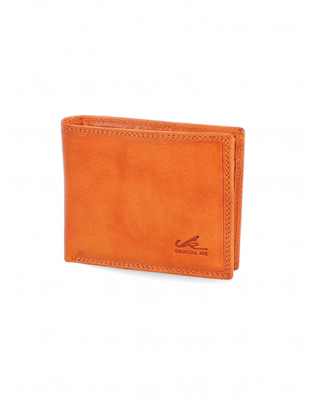 Kožená peněženka Cristina Rui mb06 oranžová, žlutá, zelená