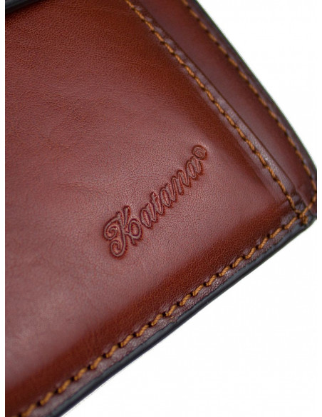 Pánská kožená etue Katana Metz