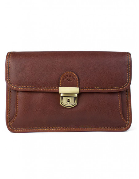 Pánská kožená etue Katana Rouen