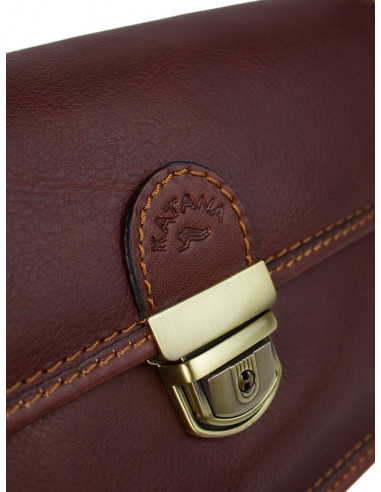 Pánská kožená etue Katana Rouen