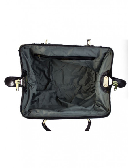 Dámská kožená kabelka/kufřík Katana Orleans rámová