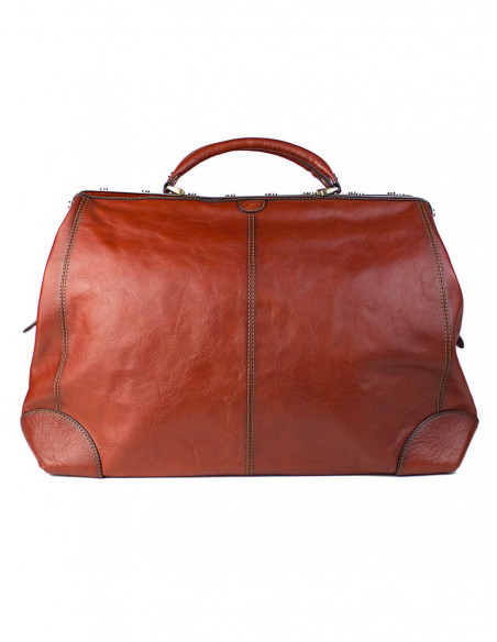 Dámská kožená kabelka/cestovní taška Katana Saint-Paul rámová