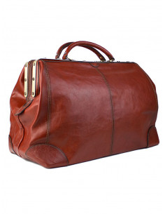 Dámská kožená kabelka/cestovní taška Katana Saint-Paul rámová 2