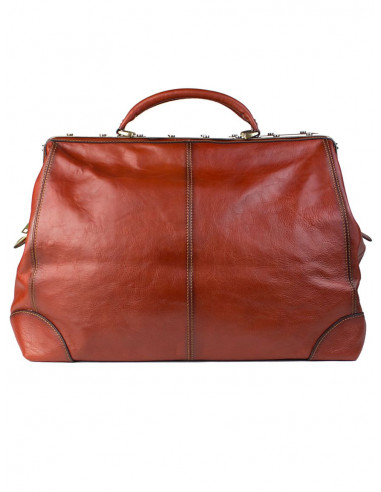 Dámská kožená kabelka/cestovní taška Katana Saint-Paul rámová