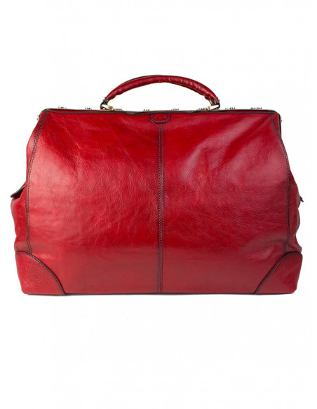 Dámská kožená kabelka/cestovní taška Katana Saint-Paul rámová