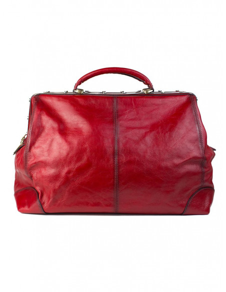 Dámská kožená kabelka/cestovní taška Katana Saint-Paul rámová