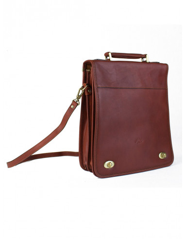 Pánská kožená aktovka/batoh Katana Toulouse