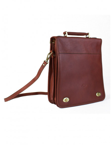 Pánská kožená aktovka/batoh Katana Toulouse