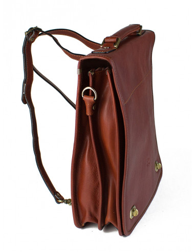 Pánská kožená aktovka/batoh Katana Toulouse